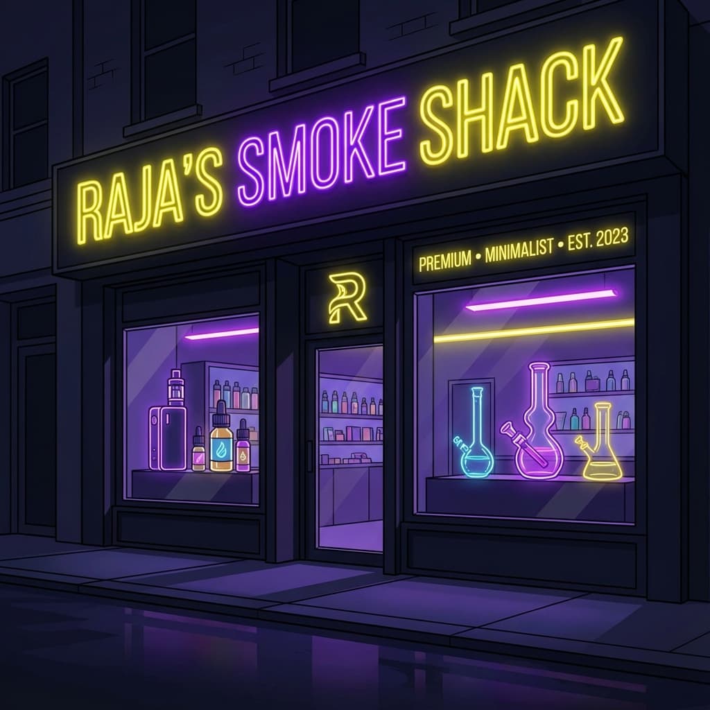 Raja's Smoke Shack Storefront
